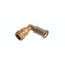 Henco knie 90° pers x knelfitting koper 20mm x 22mm (40P-2022S)