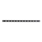 19 Inch metalen rail voor kabelbinders - 1/2U (DS-Tyrail)