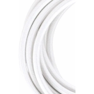 Bailey textielsnoer 3 meter 2x0.75 mm2 - wit (13973)