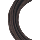 Bailey textielsnoer 3 meter 2x0.75 mm2 - bruin (139675)