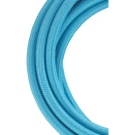 Bailey textielsnoer 3 meter 2x0.75 mm2 - hemelsblauw (139682)