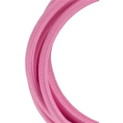 Bailey textielsnoer 3 meter 2x0.75 mm2 - roze (139684)