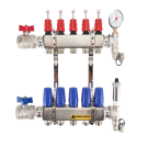 Magnum Premium RVS open LT vloerverwarming verdeler 4 groeps (W32004)