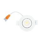 LED Republic waterdichte inbouwspot klein wit 4W 280lm 2700K IP44 zaagmaat Ø53mm - diameter 61