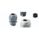 Jacob wartel PG21 doorlaat 13-18mm zwart (50.021 PA/SW)