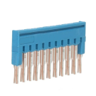 Phoenix Contact doorverbindingsbrug voor rijgklem 5-polig 10,2 mm - blauw (FBS 5-10 BU)