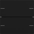 Gira bedieningswip 2-voudig voor tastsensor 4 - Systeem 55 zwart mat (5752005)