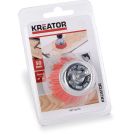 Kreator komborstel voor boormachine Ø 50mm nylon 6mm as (KRT150105)
