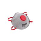 Kreator FFP1 geurverminderend stofmasker met ventiel set van 2 stuks (KRTS1001VC)