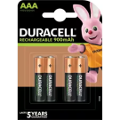 Duracell oplaadbare batterijen Ultra AAA 1,2V - verpakking 4 stuks (D203822)