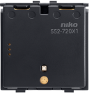 Niko Draadloze schakelaar met batterij, enkelvoudig, Zigbee®, zonder sokkel (552-72011)