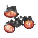 Eurom elektrische terrasverwarmer voor parasol 1500W (333329)