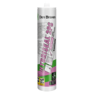 Den Braven Zwaluw Hybriseal 2PS overschilderbare afdichtingskit beglazingskit KOMO - koker 290ml - grijs (10870500)