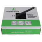 Den Braven Zwaluw PU open cel rugvulling rugschuim rond 10 mm - doos 5 meter - grijs (203905)