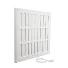 AIR CONTROL schuifrooster afsluitbaar 250x300mm kunststof - wit (20201073)