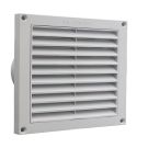 AIR CONTROL schoepenrooster kunststof 165x165mm Ø100mm - grijs (20201106)