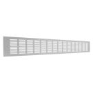 WEHA ventilatiestrip 600x100mm - aluminium (28616010)
