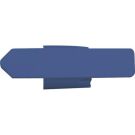 Snelflex kabelcodering clips flexbuis 20mm voor 1,5mm2 H07V-U/H07Z1-U blauw - per 50 stuks (CLIP20B50)