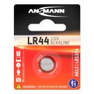 Ansmann batterij alkaline knoopcel LR44 / LR1154 / AG13 / 1,5V - verpakking per 1 stuk (5015303)