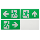 ION industries noodverlichting onderhangend 3h autotest IP40 - zwart (60.100.013)