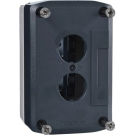 Schneider Electric Harmony XALD lege drukknopkast 2 gaten - grijs (XALD02)