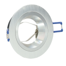 Yphix inbouwspot rond vast aluminium GU10 zaagmaat Ø78mm - diameter 93mm - verdiept (50114403)