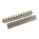 Tekox lusterklem met draadbeschermer 12-polig 10mm2 - wit (CH PH4010P12N)