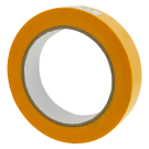 Basic afplaktape 25mmx50m - UV goud (20.500.16)