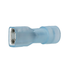 Cimco volledig geïsoleerde vlakstekerhuls 4,8x0,5mm voor 1,5-2,5mm² - blauw per 100 stuks (180248)