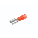 Cimco geïsoleerde vlakstekerhuls rood 4,8x0,5mm voor 0,5-1mm2 per 100 stuks (180254)