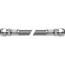 Bonfix flexibele RVS aansluitleiding knelfitting 12mm x 10mm - 350 mm (95010)