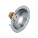 Bonfix RVS gevelkom capillair x binnendraad 15mm x 1/2