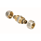 Henco sok messing knelfitting 26mm x 22mm (24-2622)