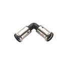 Henco kniekoppeling 90° pers fitting 32mm x 32mm (1PK-3232))