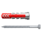 Fischer DuoPower plug 12x60 met zeskantschroef - 10 stuks (538258)