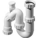 McAlpine universeel sifon PP model S en P met beluchter 1 1/2