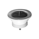 McAlpine wastafel afvoerplug PP met stop 1 1/4