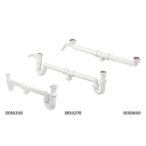 McAlpine dubbele duplex buissifon PP met wasmachine aansluiting 1 1/2