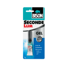 BISON secondelijm gel drupvrije en kort corrigeerbare secondelijm - tube 3 gram - transparant (1490288)