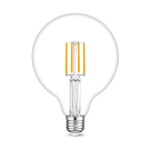 Yphix LED lamp filament bol E27 8W 806lm warm wit 2700K dimbaar (50510440)