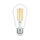 Yphix LED lamp filament edison E27 8W 806lm warm wit 2700K dimbaar (50510451)