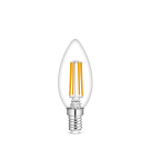 Yphix LED lamp filament helder kaars E14 2.5W 250lm warm wit 2700K (50510601)