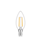 Yphix LED lamp filament kaars E14 2.5W 250lm warm wit 2700K dimbaar (50510614)