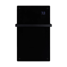 Eurom alutherm sani verre elektrische kachel voor badkamer 1200W met wifi en app - zwart (361261)