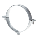 Walraven universele thermisch verzinkte beugel voor kunststofbuis 125mm met M8 (206738)