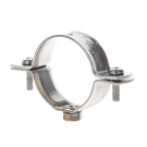 Walraven universele RVS beugel voor kunststofbuis 50mm met M8 (206772)