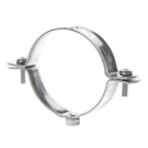 Walraven universele RVS beugel voor kunststofbuis 75mm met M8 (206775)