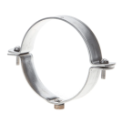 Walraven universele RVS beugel voor kunststofbuis 100mm met M8 (206778)