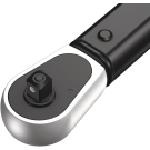Wera draaimomentsleutel click-torque A5 met omschakelratel instelbaar 1/4