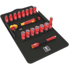 Wera ratelset geïsoleerd 8100 SB VDE 1 Zyklop met omschakelpal 3/8